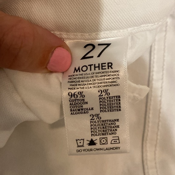MOTHER The Charmer White jeans - Picture 3 of 10